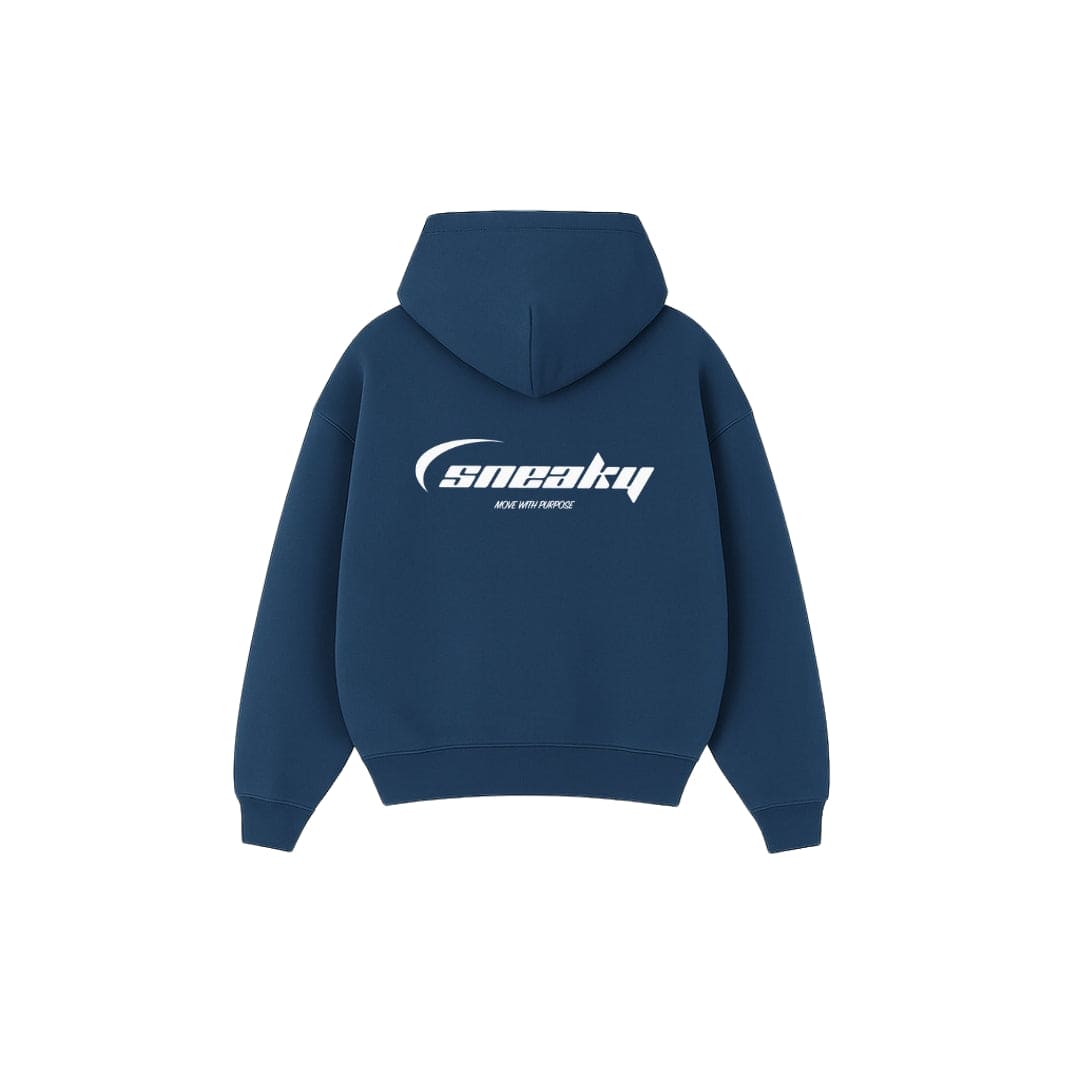 Move With Purpose Hoodie - Blue